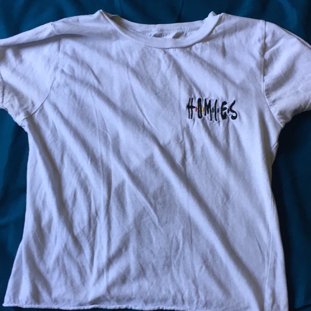 Graphic crop top
